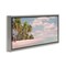 Stupell Industries Clear Water Tropical Beach Coast Framed Floater Canvas Wall Art